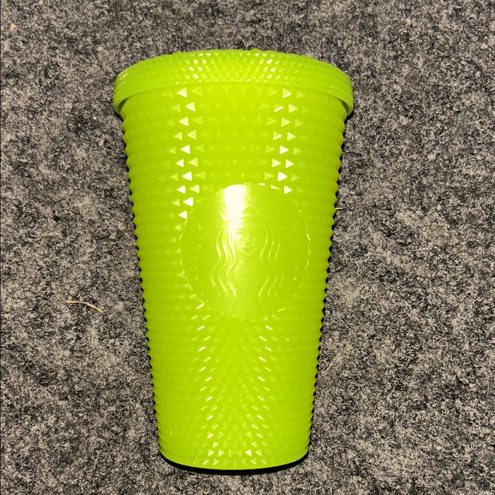 Starbucks glow-in-the-dark lemongrass studded Tumbler cup